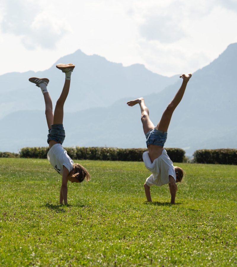Einer der Sportplätze im Ferienhort am Wolfgangsee